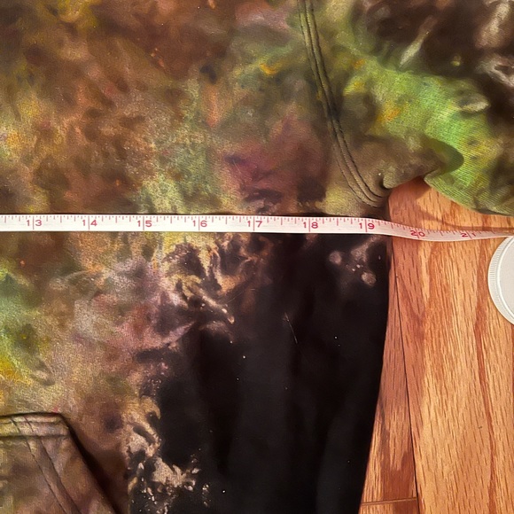 Women’s/Uni-sex, Dark Tye-die Hoodie, Size Medium, - Picture 3 of 6